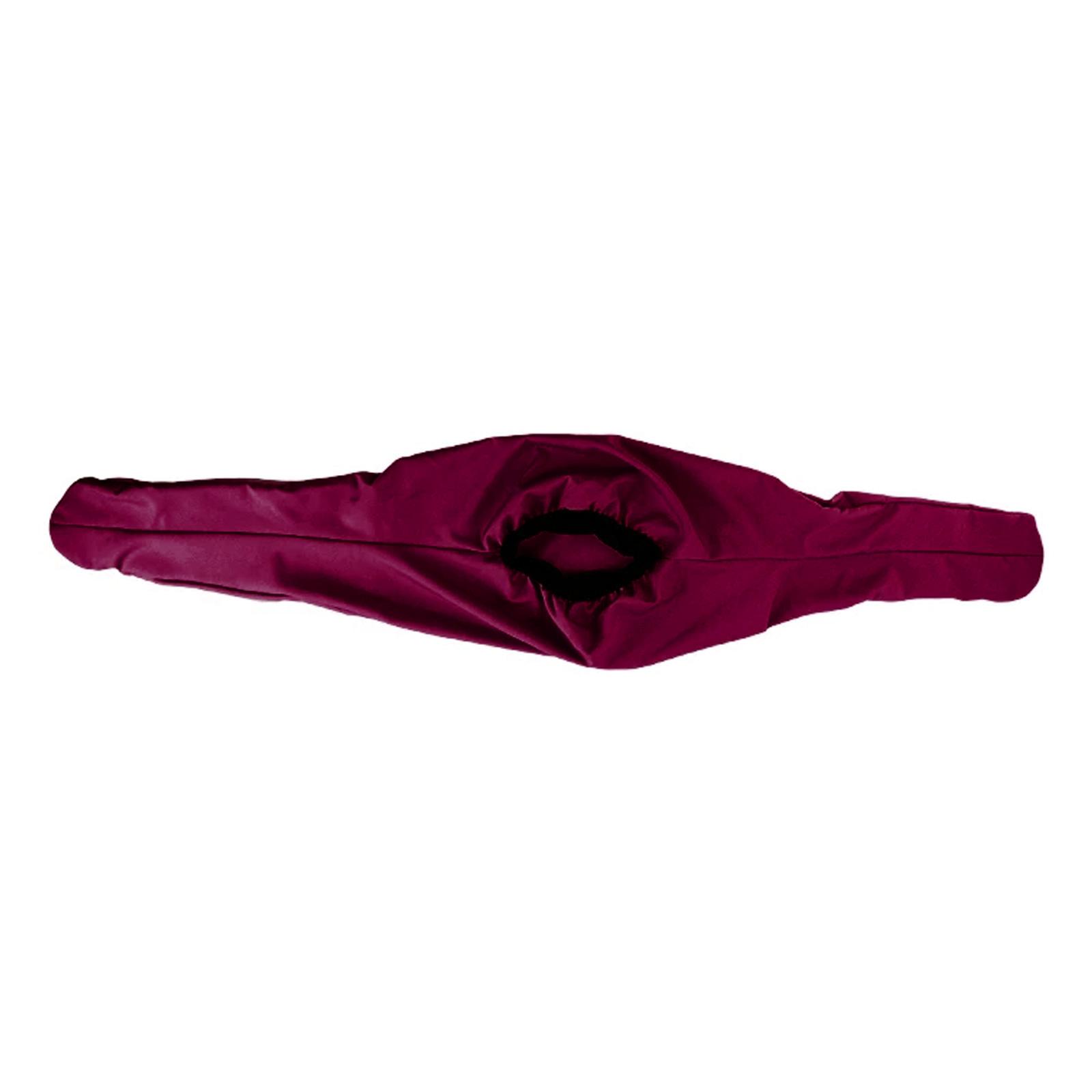 Unisex African Turban Head Wrap Stretch Knotted  Hat Accessory Fashionable African Head Scarf Wrap бордовый