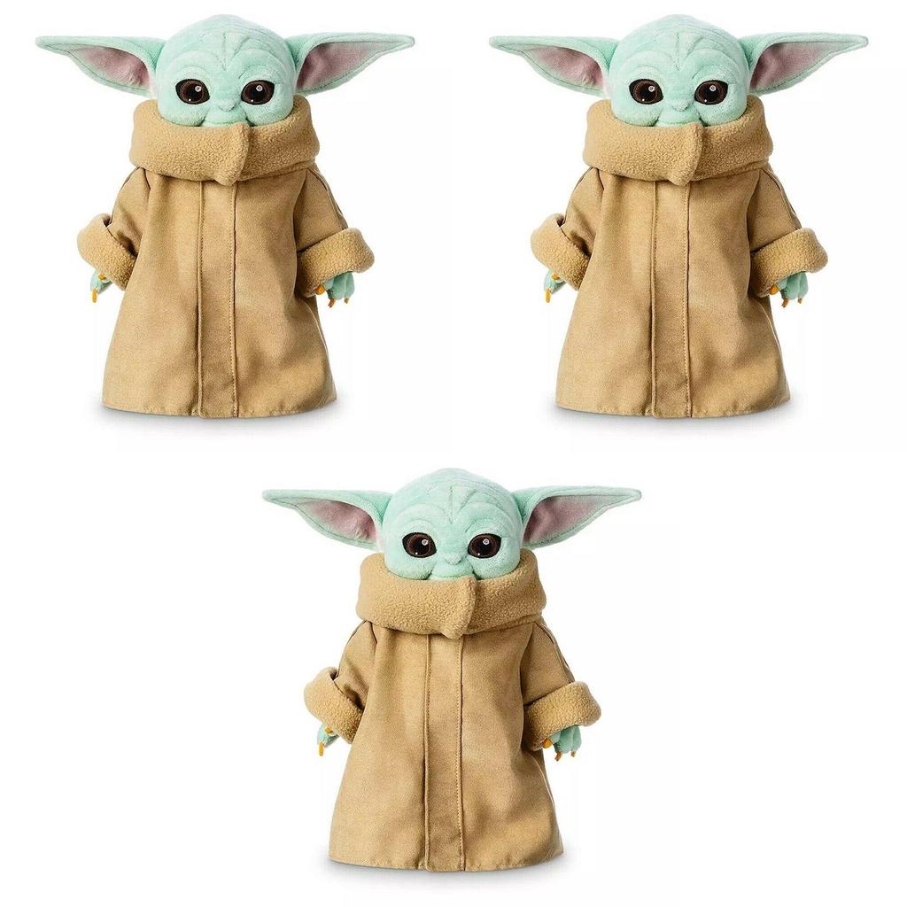 Adorable 30cm Baby Yoda Plush Toy With Removable Clothes Perfect For Kids And Fans