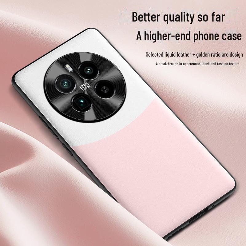 Custodia in pelle liquida per Realme 12pro+: Copertura protettiva anticaduta e anti-incrostazione, spedita singolarmente