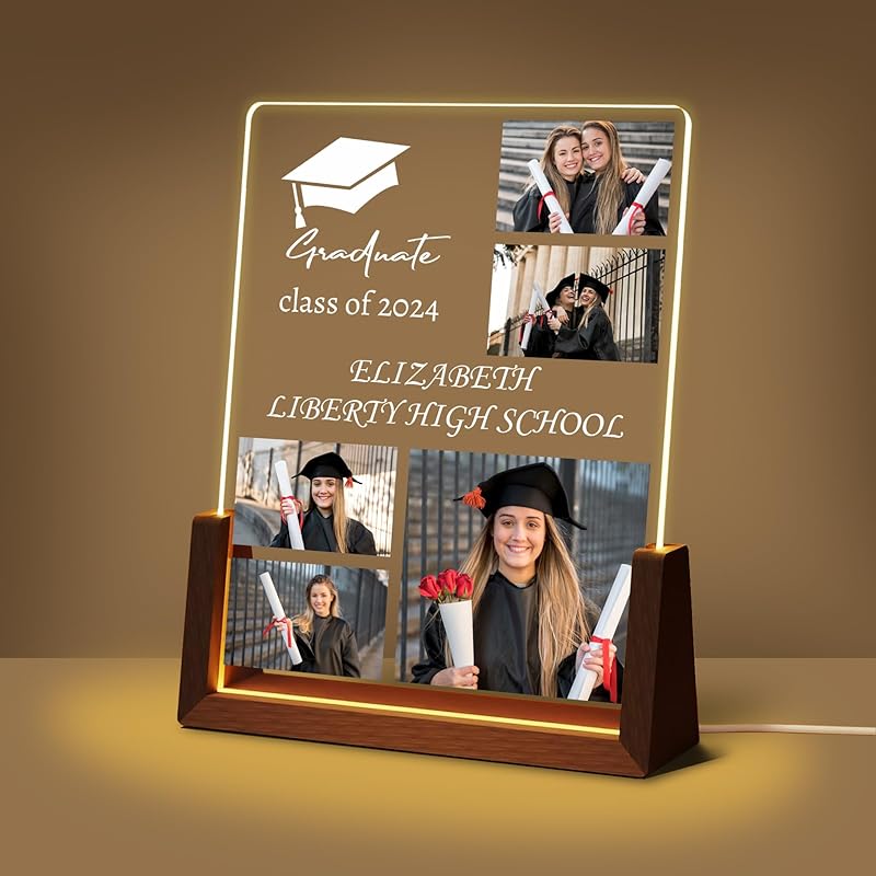 Personalized Graduation Gifts for Her, High School College Graduate Gifts for Girls BFF Daughter Women, Graduation Decoration Class of 2025, Custom