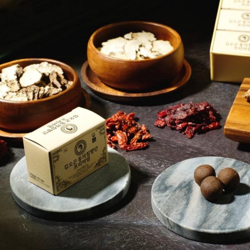 Kim O-gon Dongeui Agarwood Premium 100 Days of Health 3.75gx100 Pills Lunar New Year Gift for Parents, 375g, 1 piece