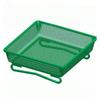 Wild Bird Feeders Square Ground Tray Bird Feeder Metal Mesh Bowl High-Capacity Ground Animal Feeding Tray Pet Feed Supplies