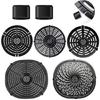 Non-slip Tabs Rubber Tip Grill Pan Plate Tray Air Fryer Grill Plate Bumpers Feet