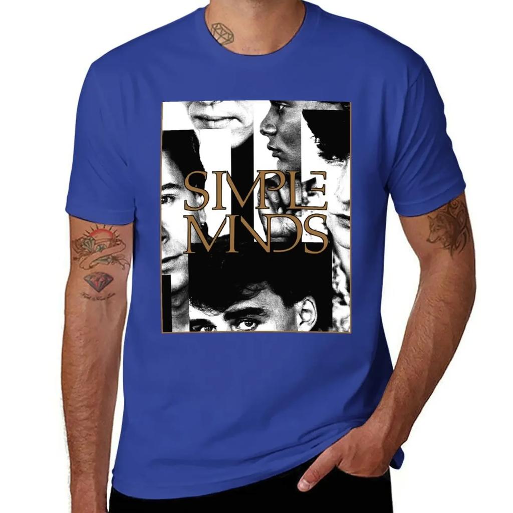 Simple Minds - Once Upon A Time T-Shirt neue Ausgabe Oversize-T-Shirts für Herren
