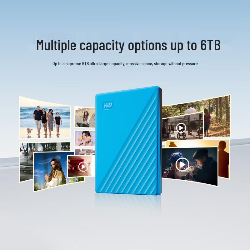 WD My Passport Portable External Hard Drive