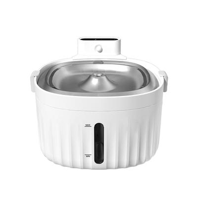 Pet Water Fountain Automatic Circulating Drinking Bowl Wireless Cat Drinking Feeder Intelligent Sensor Moving Non-Electric