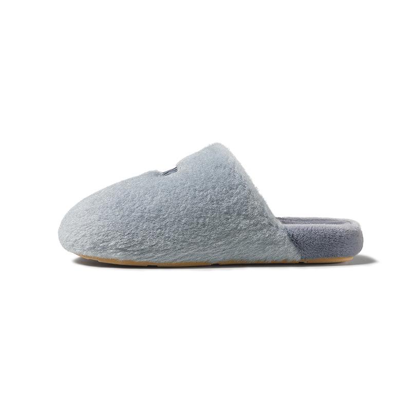 Puxi High-End Plush Slippers - Soft Sole, Anti-Slip, Comfortable Indoor Cotton for Couples 42-43