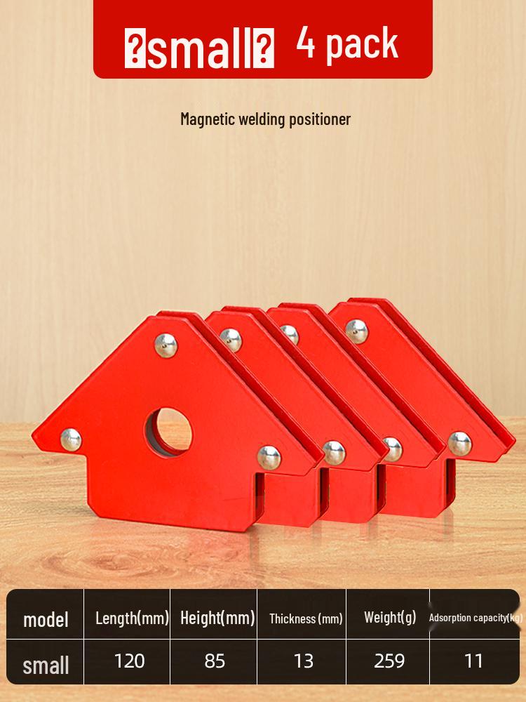 90° Magnetic Welding Positioning Tool & Triangle Ruler