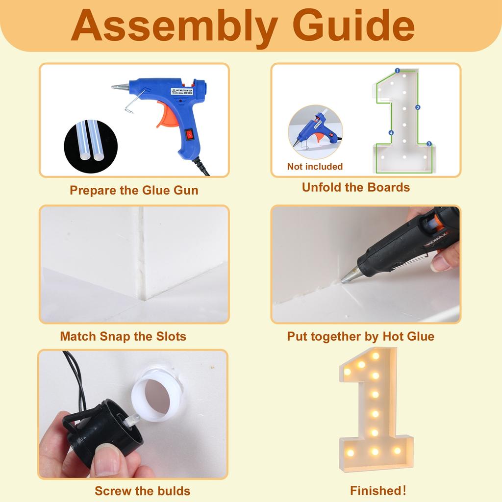 93CM Warm Light Giant Number 0-9 Frame Box Balloon Filling Box Wedding Chrismas Decoration 2025 Party Birthday Xmas Decor