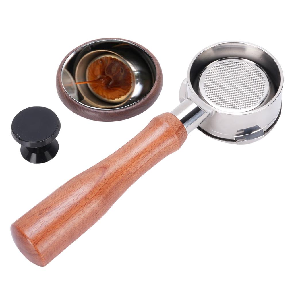 58mm Bottomless Portafilter Fit for Petrus Coffee Machine Stainless Steel Coffee Bottomless