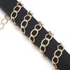 5 Yards/Roll Aluminum Embossed Chains O-Shaped Chain for Jewelry Findings DIY Bracelet Necklace Bag Clothing Accessories Supply