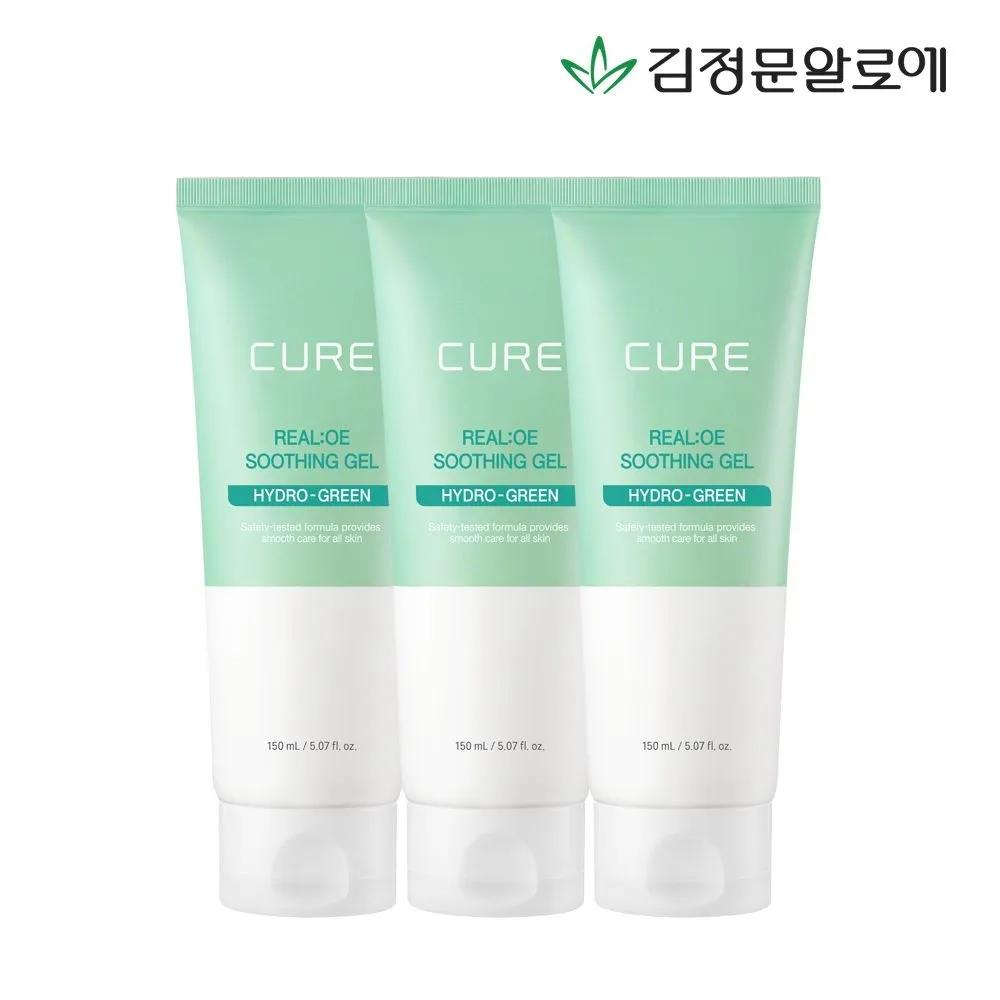 [CURE] Cure Realoe Soothing Gel 150ml (3 pieces)