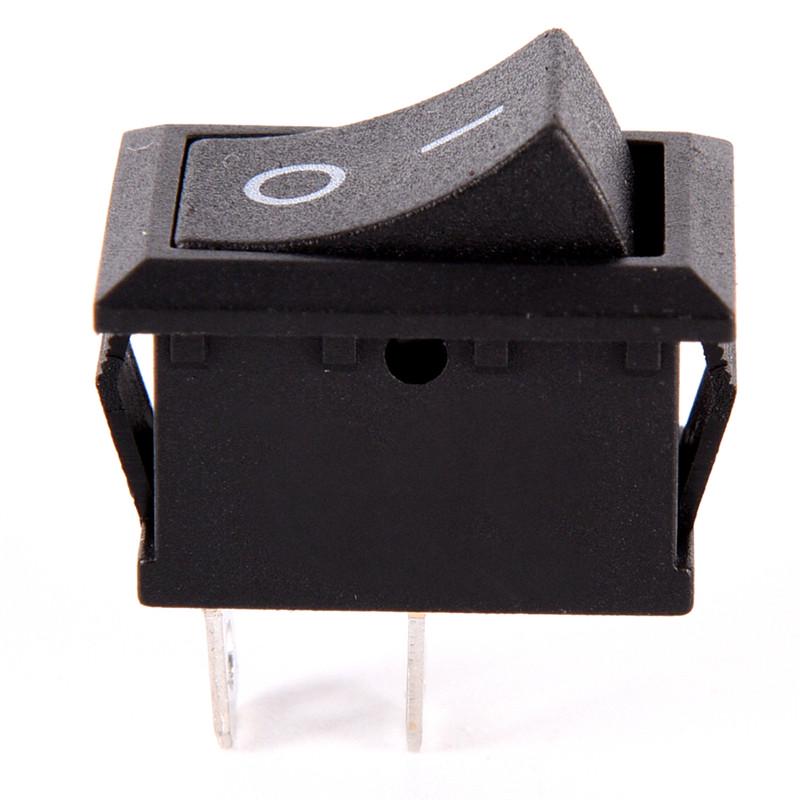 10 Stück Los 2 Pin 12V Auto Boot Runder Punkt Licht Ein/Aus Wippschalter Werkzeug