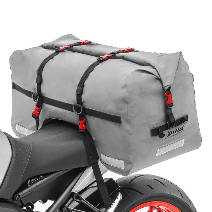 Sacoche arrière de moto - G70R - Étanche 70 L - PVC Tarpaulin 500D - Fixation 4 sangles