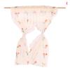1Pc 1:12 Dollhouse Miniature Daisy Flower Curtain Lace Curtain House Furniture Model Decor Toy Doll House Accessories