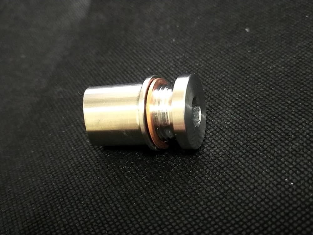 O2 Sensor Adapter Long Type & Cap Stainless Steel M18