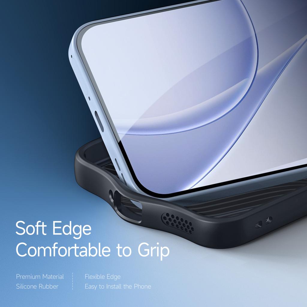 Für Oppo Reno15 F 5G Hülle DUX DUCIS Aimo Serie TPU+PC Matt Stoßfestes Handyhülle (REACH-Zertifizierung)