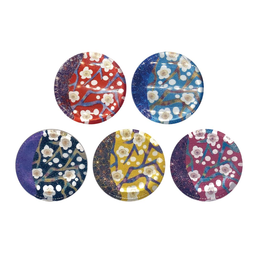 

Taisho Roman Glass Chopstick Set of Antique Japanese Taisho Traditional Cute Cutlery Chopstick Japanese Dining Japanese New Life [Hashiwatashi] Rests, сливовый