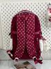Cute Starry Pattern Girls Backpack With Nylon For School And Teens