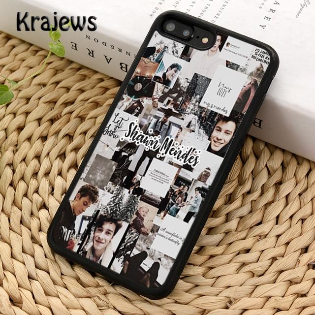 Krajews Pop Singer Shawn Mendes Magcon Phone Case Cover For iPhone 16 15 SE2020 14 6 7 8 Plus 11 12 13 Pro Max Coque Fundas