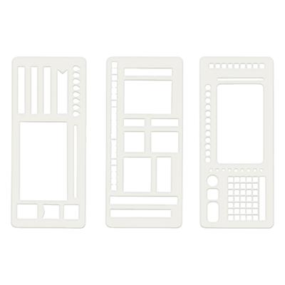 Efficient Dots Array Notebook Templates 3 Pack Organized Writing Tools For Dots Journaling Daily Planning