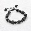 Leisure and Fashion Series Hand Chain Natural Stone Jade Mix and Match Weaving Bracelet Ornaments Gift