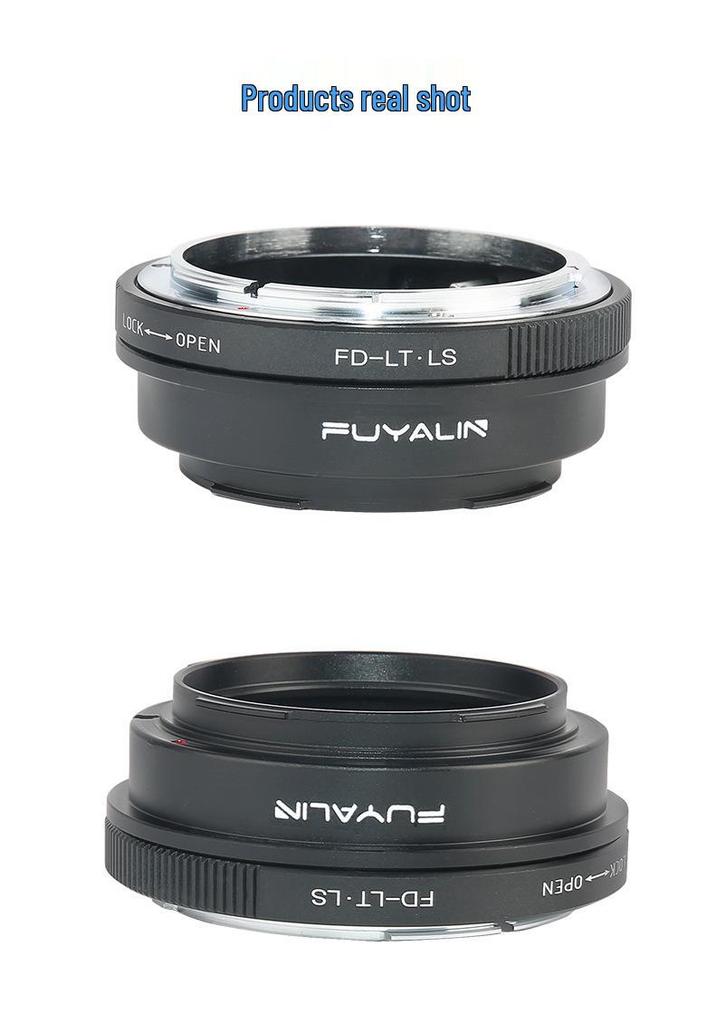 FD-L Lens Adapter for Canon FD Lenses To Panasonic S1/S1R, Leica SL, and Sigma Fp L