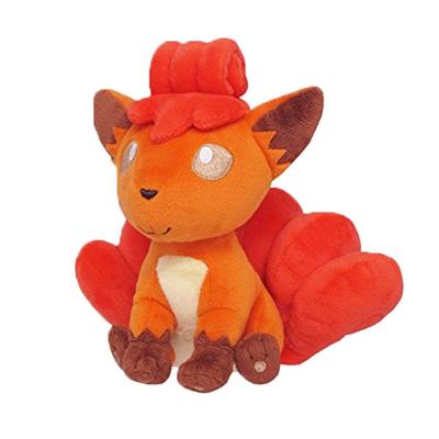 Pokemon All Star Series Six Tails Pokémon plyschleksak, 1, 1, 19 cm, populära koreanska småbarnsleksaker