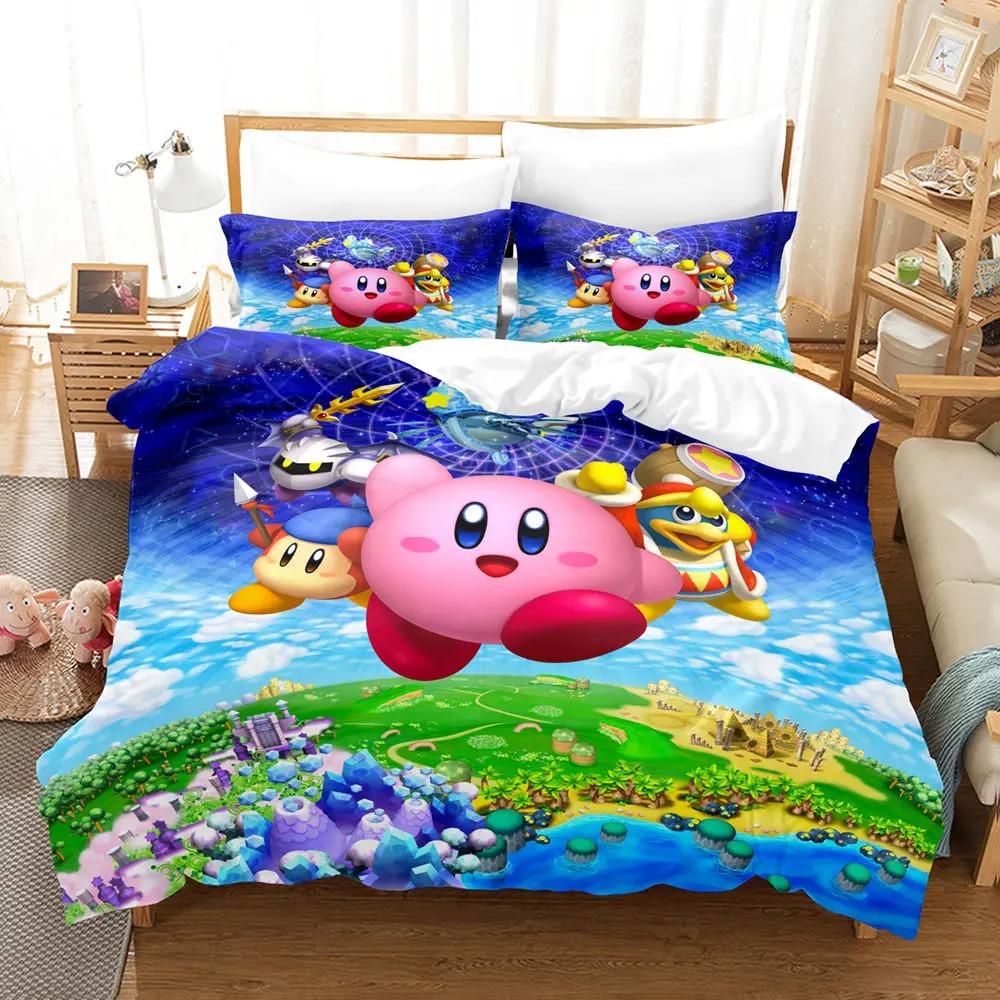 Cartoon Star Allies Duvet Cover Pillowcase Bedding Bedroom Decoration Children Gift Adult Single Double Bed Large Sizezip Duvet