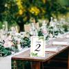 12pcs Slotted Name Place Card Sign Display Stands Clear Acrylic Stand for Wedding Photo Office Menu Meeting Party Supply