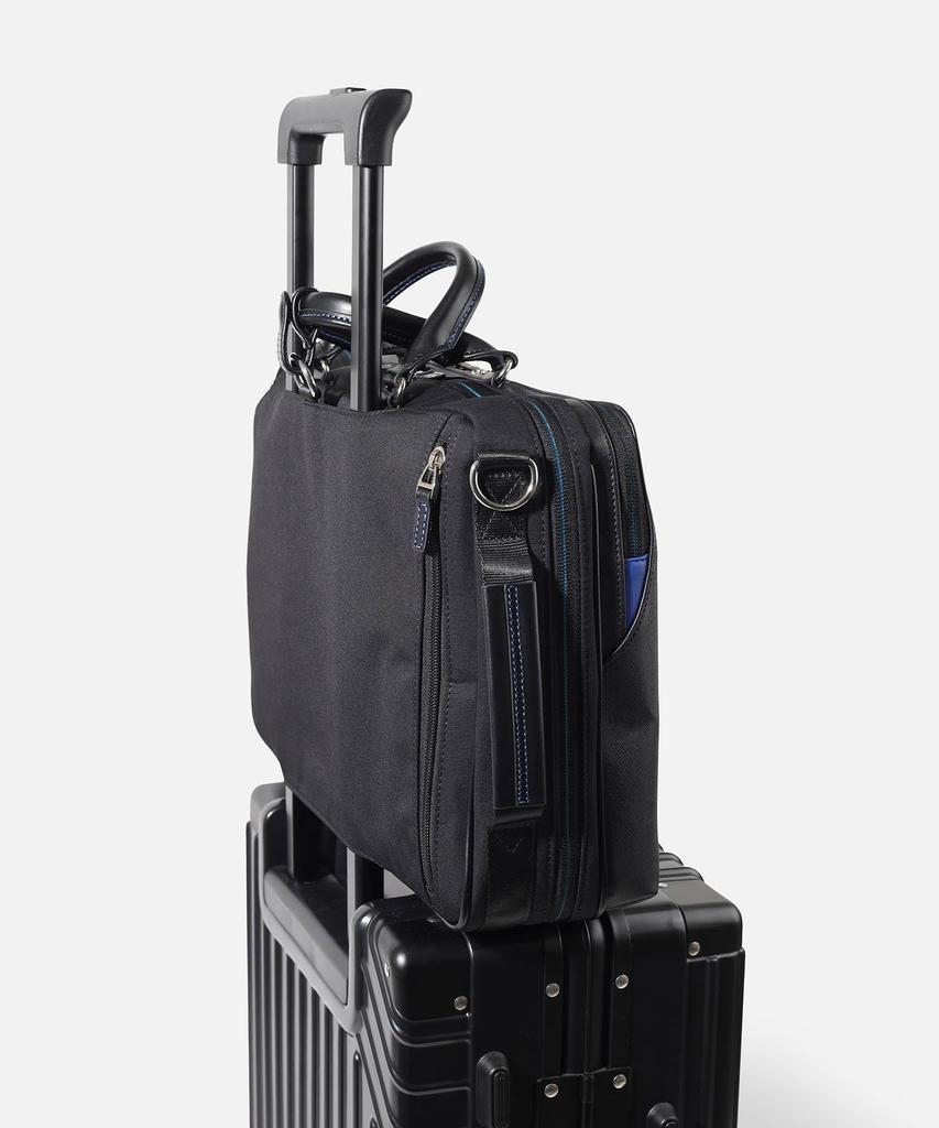 Lanvin En Bleu Holmes 3-way Business Bag, A4, No. 523511, Black