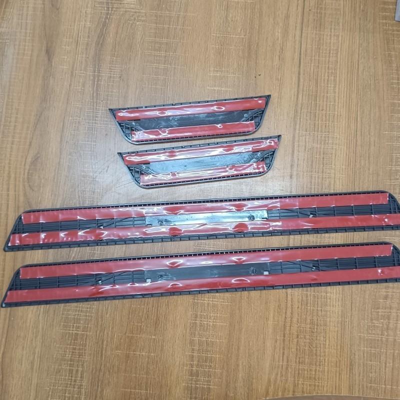 ABAIWAI For Toyota Corolla RAV4 Yaris Cross Corolla Cross Camry 2014-2026 2027 Car Door Sill Plate Interiors Styling Accessories