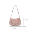 Bow Embroidery Women's Phone Shoulder Bags Thread Design Casual Ladies Underarm Bag Portable Pearl Chain Handbags Purse