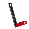 Woodwork L Square Ruler Carpentry with Clear Scale Lines Framing Tool for Model Making