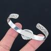 Friendship Day Deal Natural Rainbow Moonstone Bangle Jewelry 925 Sterling Silver
