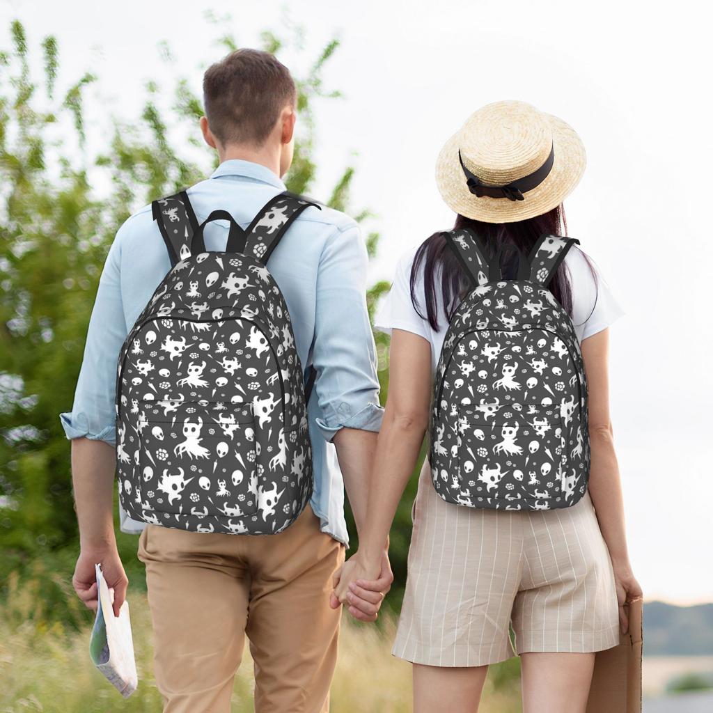 One BFDI American Animated Knapsack for Men Women Casual Learner Hiking Journey Everyday Backpack Laptop Computer Sling Tote Durable