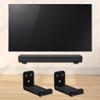 Soundbar Wall Mount Bracket Anti-Drop Universal Drywall Sound Bar Wall Brackets Soundbar Speaker Mounting Holder for Sony Vizio