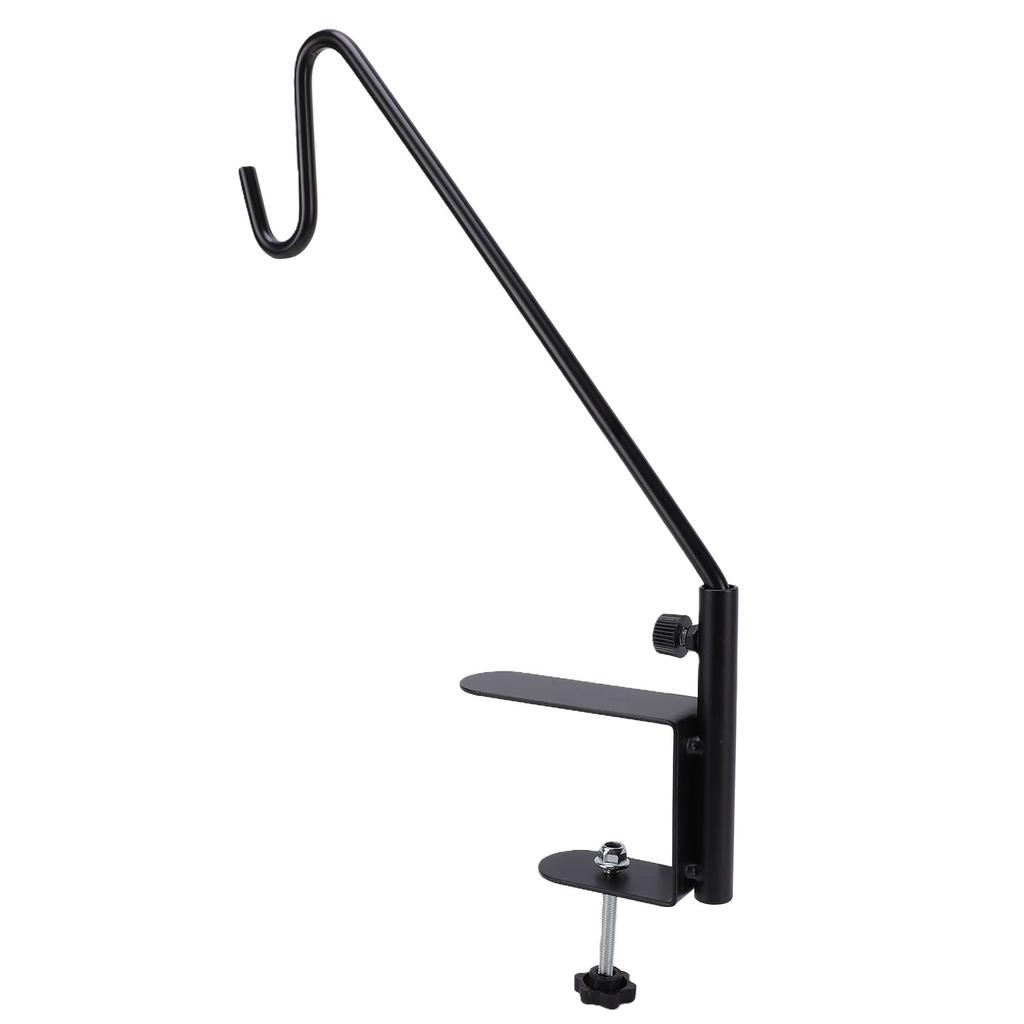 16 Inch Deck Bird Feeder Hook Heavy Duty Steel Deck Bird Feeder Hanger Holds 35lbs with Holds 35lbs for Lanterns Wind