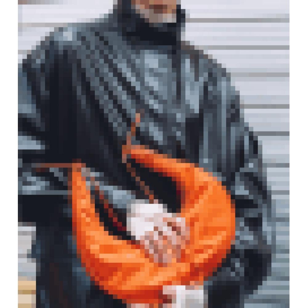 

FENNEC FABRIC CRESCENT BAG DARK ORANGE