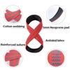 Weight Lifting Wrist Straps 8-shaped Booster Belt Deadlift Wrist Straps Weightlifting Assist Belt