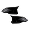Glossy Black Fits Hyundai Elantra 2021 2022 Exterior Rear View Mirror Trim Cover
