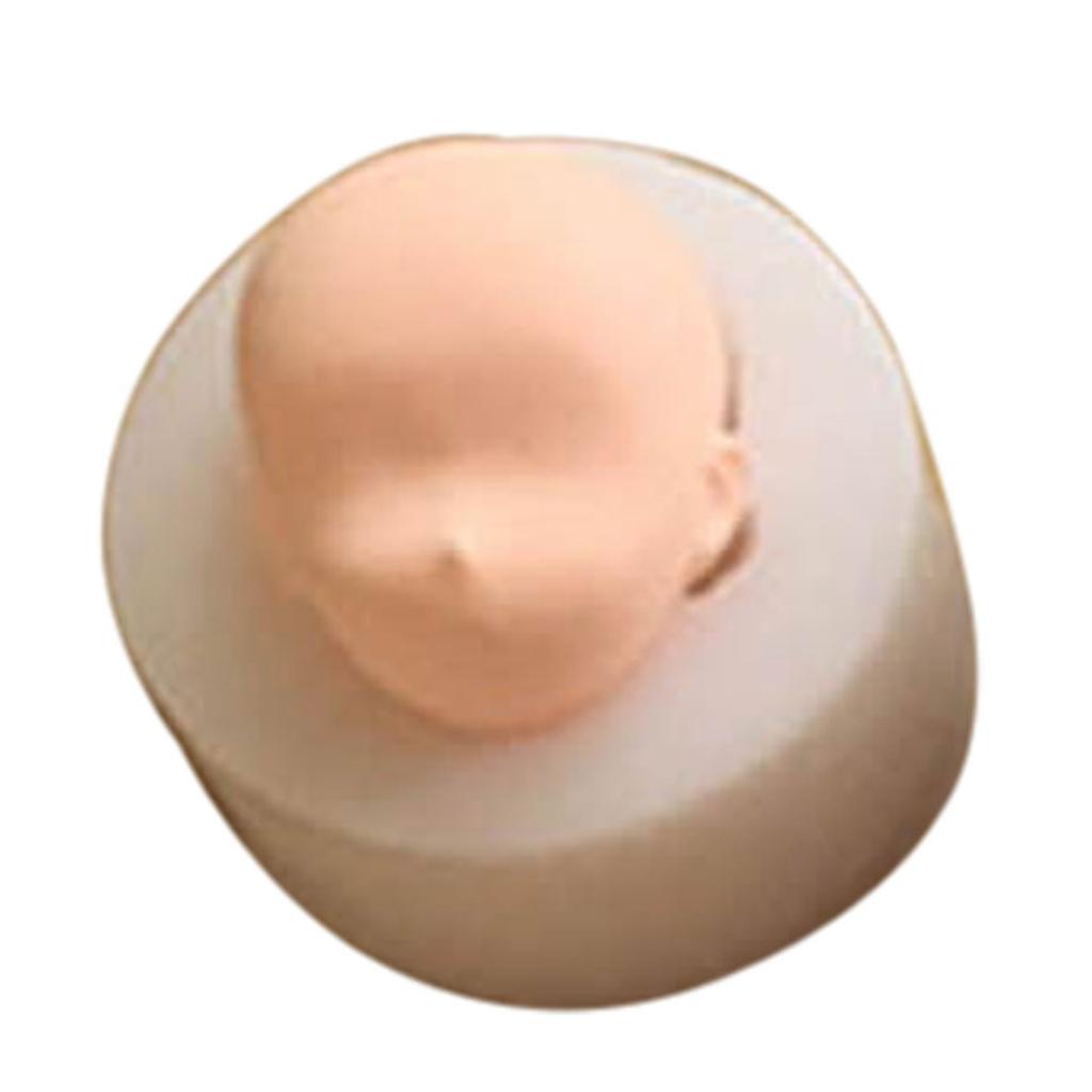 Babygesicht Tonform Menschliche Puppe Gesicht Tonform Silikon Schokoladenbonbonform Fondant Kuchen Cupcake Topper Dekorierwerkzeuge