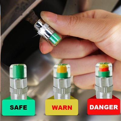 4 Teile/satz Sicherheit System Auto Auto Reifendruck Monitor Reifen Gage Alarm Sensor Anzeige Sicherheit Warnung Sensor