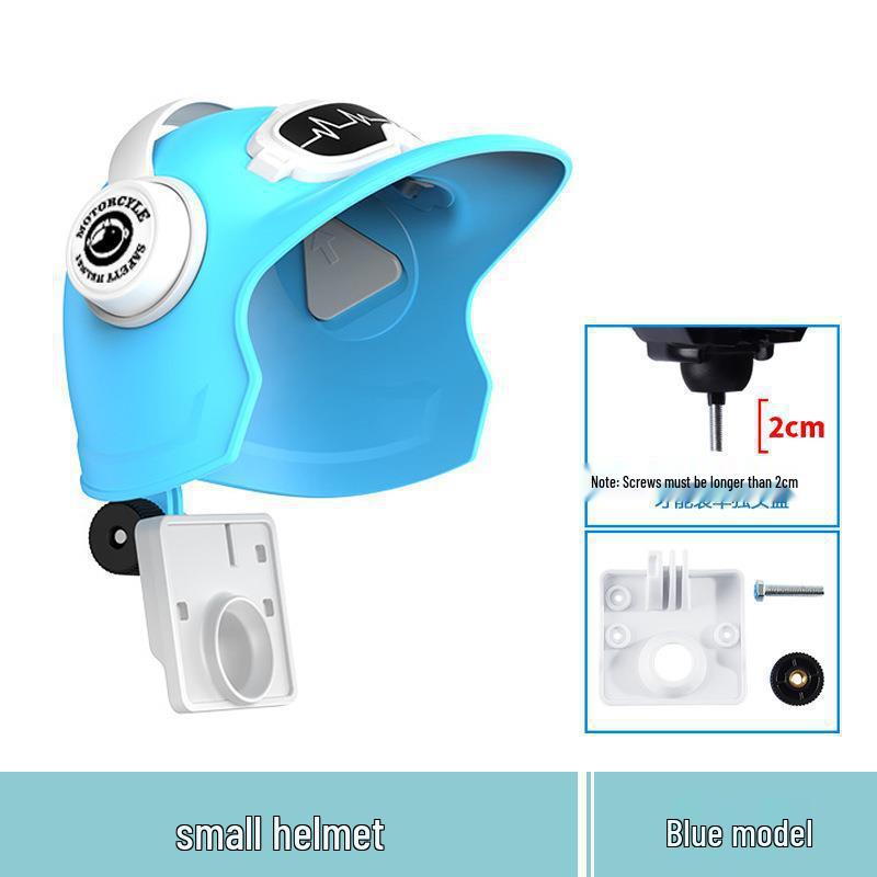 Waterproof Shockproof Sunshade Phone Mount for Bike & Motorcycle Helmets