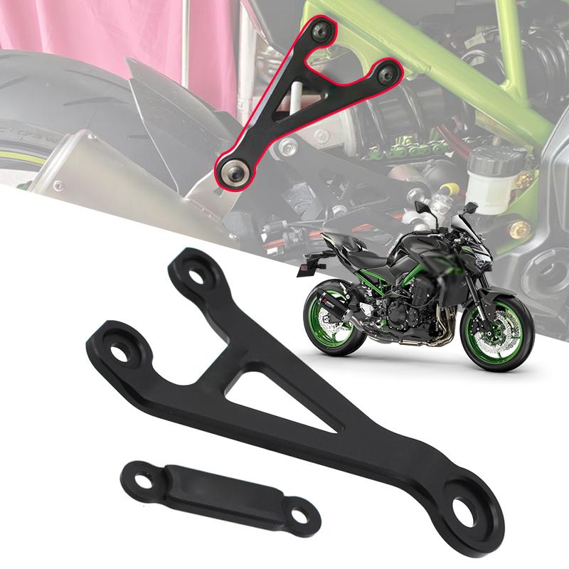 For Kawasaki Z900 Z 900 2017-2023 Motorcycle CNC Aluminum Exhaust Holder Hanger Exhaust Bracket Mount Holder Exhaust bracket