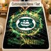 Flaneldecke Plymouth Argyle FC Benutzerdefinierter Name Text Personalisierte Weiche Warme Überwurfdecke Heimdekoration Geschenk