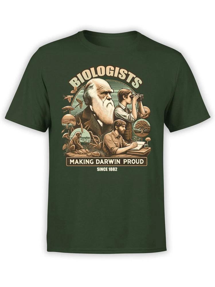 Biologist Tshirt Collection Darwin Pride Tshirt Unisex S