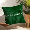 Georg Jensen Pillow Case Linen Cushion Covers For Decorative Sofa Home Pillows Case Car Chair Pillows Cases