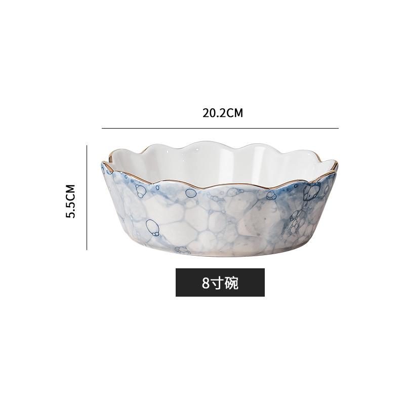 Ceramic Plate Dinner Plate Fruit Salad Bowl 2 Layer Cake Stand Tall Feet Cake Pan Display Stand Dessert Bowl Decorative Plates