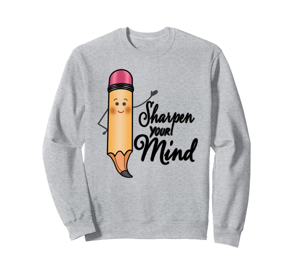 Back to School Pencil Eraser First Day of School Sweatshirt